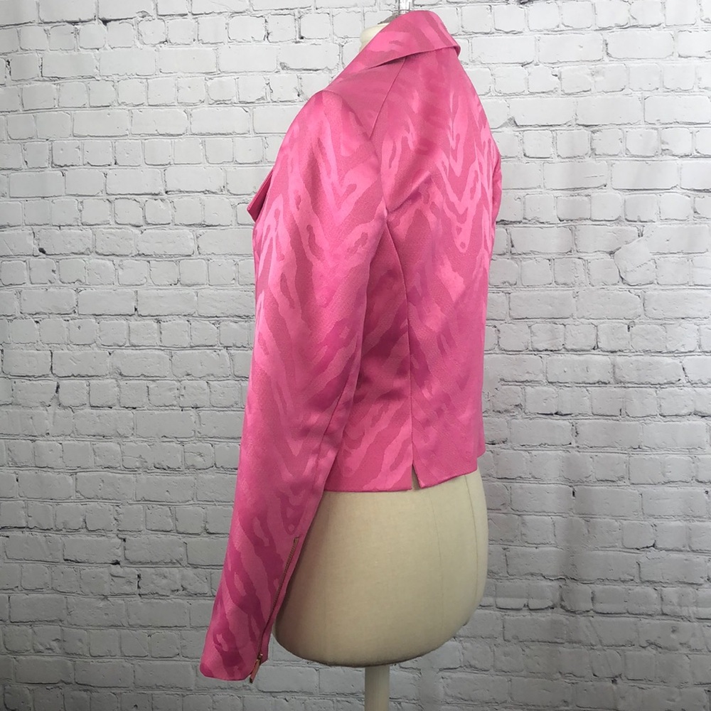 Barbie Inspired! Etcetera Pink Zebra Jacket Gem